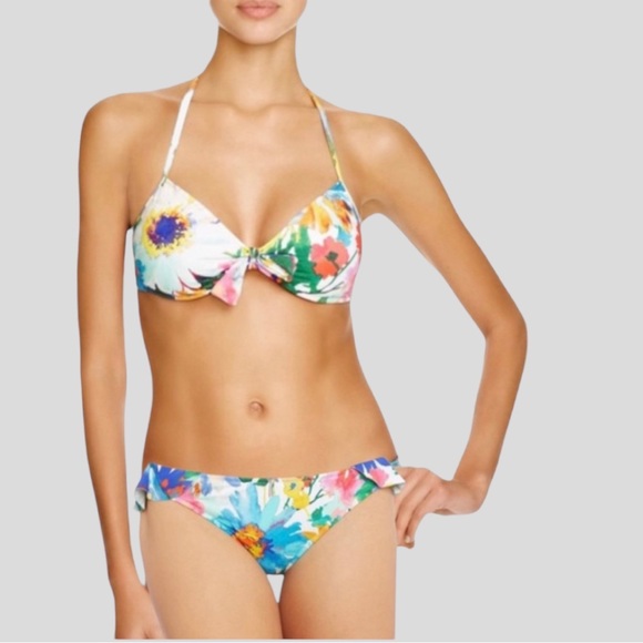 Polo by Ralph Lauren Ruffle Daisy Floral 2-piece Bikini - Picture 1 of 9